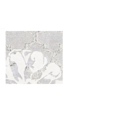 Safavieh 6 x 6 ft. Glamour Square Area Rug, Silver & Ivory GLM662F-6SQ